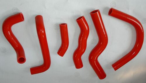 Rouge Tuyau De Radiateur En Silicone Pour 1989-1996 Honda Rvf400 Nc35 / Vfr400 Nc30 1989 1990 1991 1992 1993 1994 1995 1996 Nipseyteko®