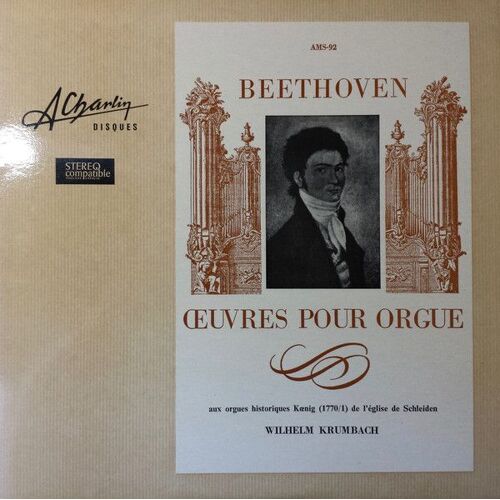 Beethoven Oeuvres Pour Orgue Wilhelm Krumbach  