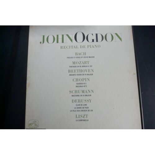 John Ogdon - Recital De Piano - Bach, Mozart, Beethoven, Chopin.... - La Voix De Son Maitre