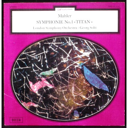 Mahler Symphonie 1 London So Solti Decca Aristocrate 7045  Lp Nm, Cv Ex +