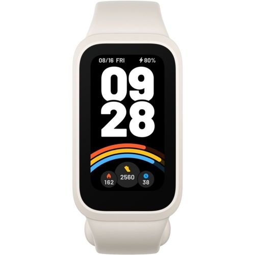 Montre connectée XIAOMI Mi Smart Band 9 Active Blanc Beige