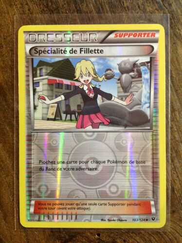 Dresseur Reverse Spécialité De Fillette 103/124 Xy Impact Des Destins