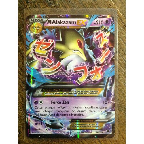 Mega Alakazam  Ex 26/124 210pv Impact Des Destins
