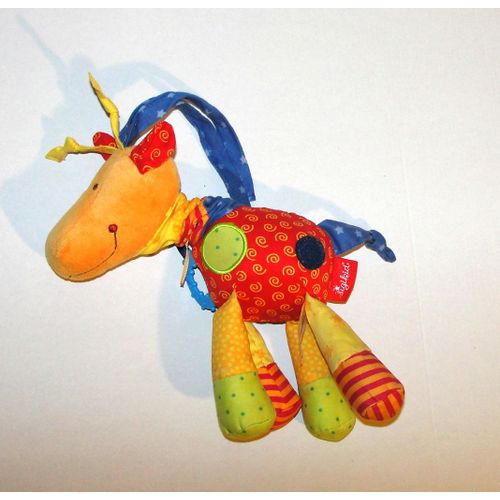 Doudou Girafe Poney Vache Sigikid Doudou Animal Vibrant Dentition