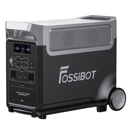 Centrale électrique portable FOSSiBOT F3600 Pro, batterie LiFePO4 3840Wh, puissance max. Extension 11 520 Wh, sortie CA élevée de 3 600 W, charge solaire maximale de 2 000 W