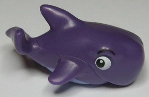 Figurine "Kinder" (2014) - Baleine Violette  ( Ff010 / Ff-010 ) Avec Bpz