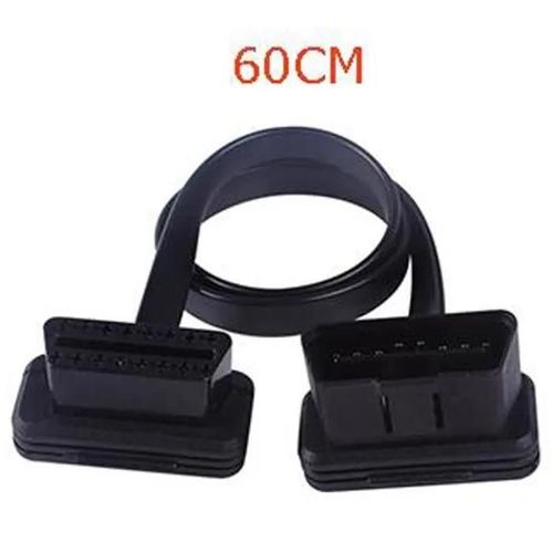 Pin 60 Cm Obd 16 - Câble Obd Ii De Voiture Pour Toyota, Connecteur De Diagnostic Mâle À 16 Broches Femelle, A