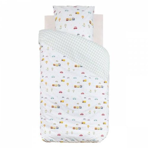 Parure De Lit Enfant 140x200 Cm Voiture