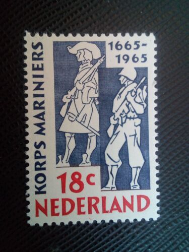 Timbre Pays-Bas Yt 829 Corps Des Marines 1965 ( 110106 )