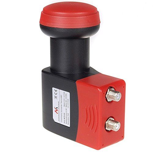 Maclean Energy Convertisseur Satellite Double LNB Maclean Twin Red Point High Gain