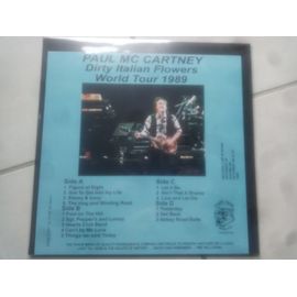 Paul Mccartney Dirty Italian Flowers 2lp Live Rome 89