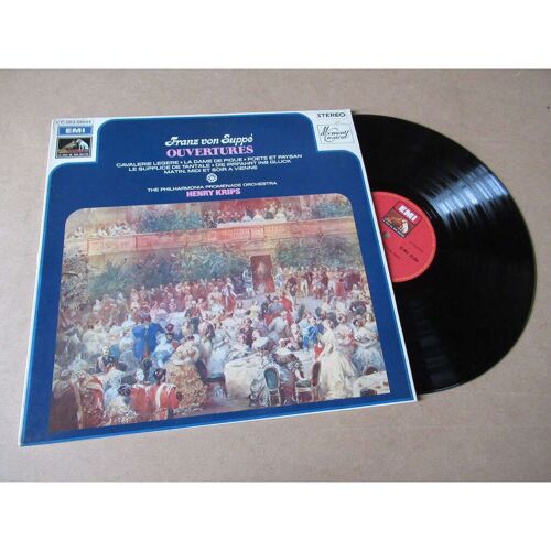 Henry Krips Ouvertures Franz Von Suppe - La Voix De Son Maitre Lp