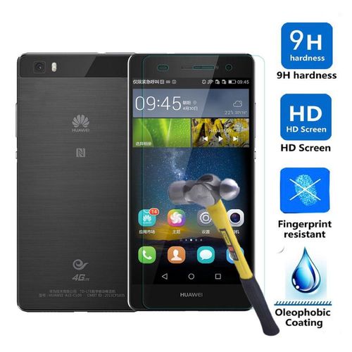 Film Protecteur En Verre Huawei P8 Lite Transparent Anti-Rayures