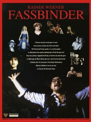 Rainer Werner Fassbinder (Retrospective En 14 Films) - Véritable Affiche De Cinéma Pliée - Format 40x60 Cm - Effi Briest, La Femme Du Chef De Gare, Le Mariage De Maria Braun - 1992
