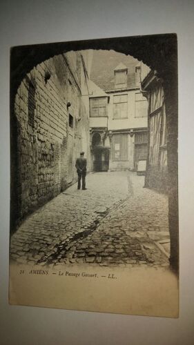 Carte Postale Ancienne - Cpa - 71 - Amiens - Le Passage Gossart