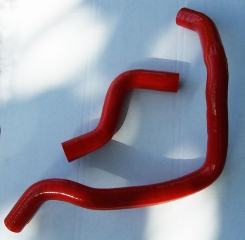 Rouge Tuyau De Radiateur En Silicone Pour 1992-2000 Honda Civic D15 D16 Par Exemple Ek 1992 1993 1994 1995 1996 1997 1998 1999 2000 Nipseyteko®