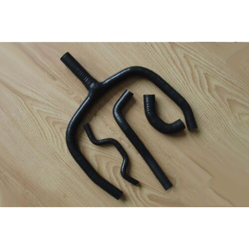 Noir Silicone Radiateur Tuyau Y Pour 2009-2016 Kawasaki Kx250f Kx250 2009 2010 2011 2012 2013 2014 2015 2016 Nipseyteko®