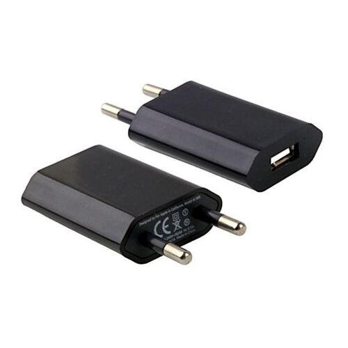 Chargeur Secteur Maison Usb Noir Ozzzo Pour Kazam Trooper 650l