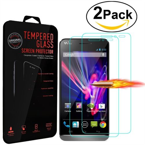 Ivencase 2pcs 2x Pour Wiko Rainbow Lite Verre Trempé Film De Protection D'écran Tactile Vitre [Ultra Fine] Incassable Antichoc