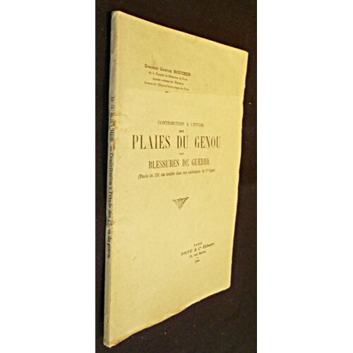 Contribution À L'étude Des Plaies Du Genou Par Blessure De Guerre (Étude De 131 Cas Traités Dans Une Ambulance De 1ere Ligne)