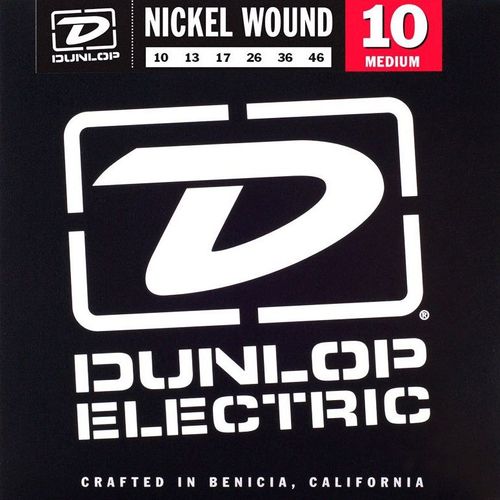 Dunlop Den1046 Jeu De Cordes Guitare Électrique Medium