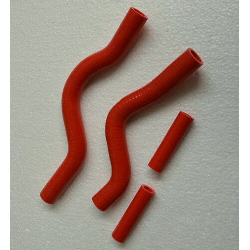 Rouge Tuyau De Radiateur En Silicone Pour 2002-2006 400exc 450exc 525exc 2002 2003 2004 2005 2006 Nipseyteko®