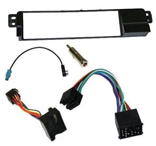 Kit Adaptateur Autoradio 1Din BMW Serie 3 E46 98-06 + ISO + FM