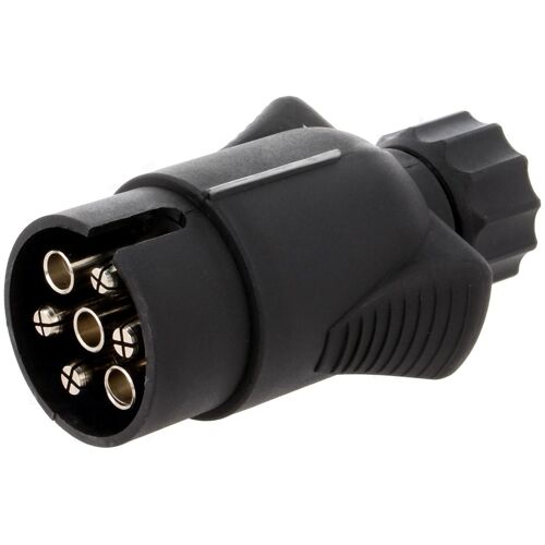Prise Remorque Male 7pin 12vdc Pour Cable 7mm - Nickele