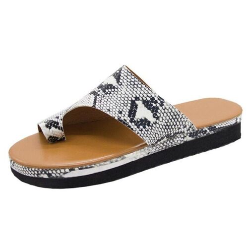 Chaussures En Simili-cuir Pour Femme, Semelles Plates Confortables, Souples Décontractées, Correction Orthopédique Du Gros Orteil