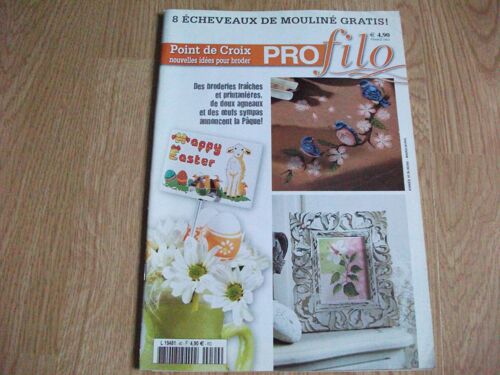 Point De Croix Profilo N°40 - Nouvelles Idées Pour Broder