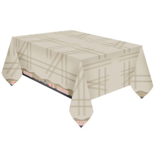 Nappe en papier terrain de Construction pour engins de construction 1.80m x 1.20m - Amscan