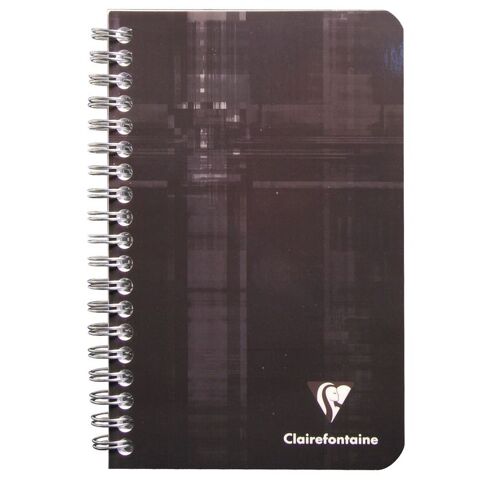 Clairefontaine Lot De 5 Carnets Reliure Intégrale 11x17 100 Pages Q 5x5 Coloris Aléatoire