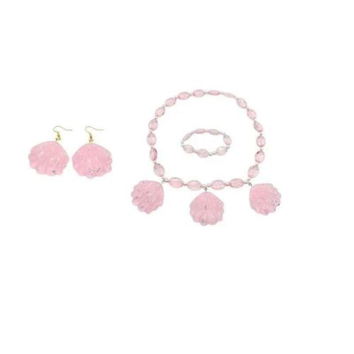 Perruques De Cosplay Princesse Pour Bol,Tresse De Cheveux Petite Sirène Barbi,Cadeau D'anniversaire,Accessoires De Ixd'halloween Pour Enfants,Mercredi - Type Pearl Set