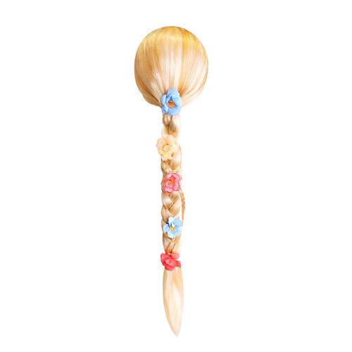 Perruque Princesse Elsa Anna Pour Filles,Perruque Déguisée Pour Enfants,Fête D'anniversaire,Carnaval,Sirène,Raiponce,Aurore,Cheveux Blancs Neiges - Type Rapunzel