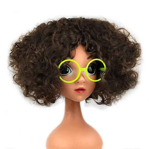 Perruque Princesse Elsa Anna Pour Filles,Perruque Déguisée Pour Enfants,Fête D'anniversaire,Carnaval,Sirène,Raiponce,Aurore,Cheveux Blancs Neiges - Type Mirabe