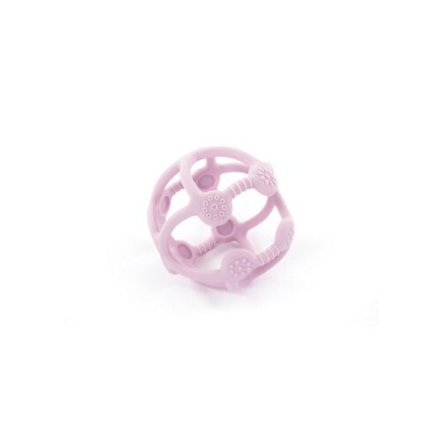Balle De Dentition En Silicone Rose Pastel - Rose