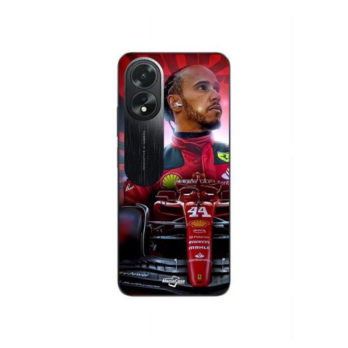 Coque Oppo A58 Lewis Hamilton Ferrari Officiel