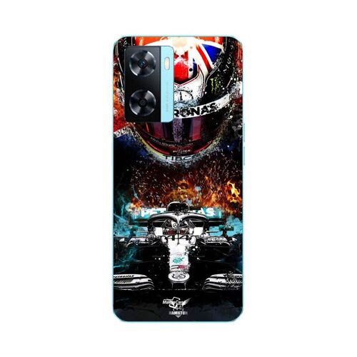 Coque Oppo A57 4g Lewis Hamilton Mercedes 44
