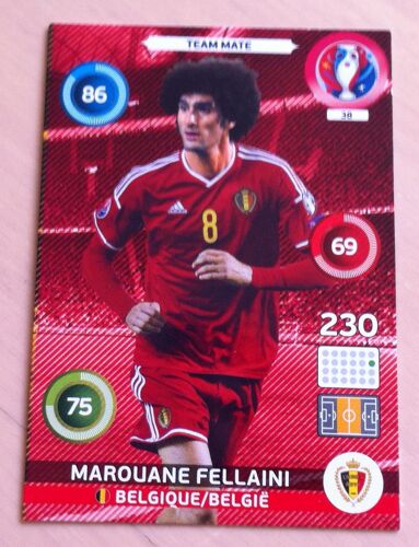 Carte Uefa Euro 20106  Marouane Fellaini - Belgique