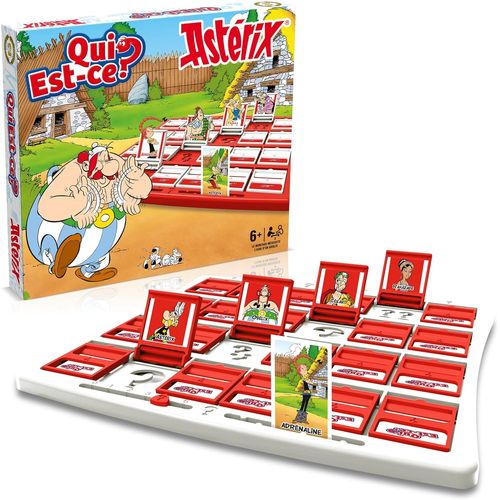Qui Est Ce ? Edition Astérix,A Partir De 6 Ans. 2 Joueurs. Durée De La Partie : Environ 15min,Un Jeu Amusant Qui Combine La Logique Et La Déduction.[Y438]