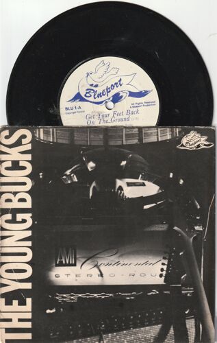 45t Pressage Uk Rock Anglais The Young Bucks Get Your Feet Back On The Ground / Cold Cold Morning Pat Rafferty