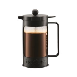 Bodum Cafetiere A Piston Bean Capacité 8 Tasses 1l Noir