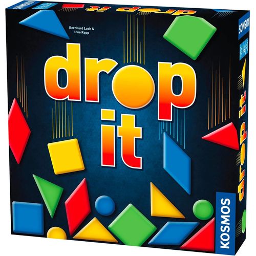 Hamiltion-692834 , Drop It , The Mind-Boggling Game For All The Family , Family Strategy Board Game , 2 Players ,Ages 8+