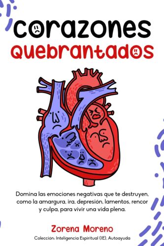 Corazones Quebrantados, Fractured Hearts Broken. Libro De Autoayuda (Spanish Edition) Tapa Blanda. Libros Cortos.: Domina Las Emociones Negativas Que ... Rencor Y Culpa; Para Vivir Una Vida Plena.