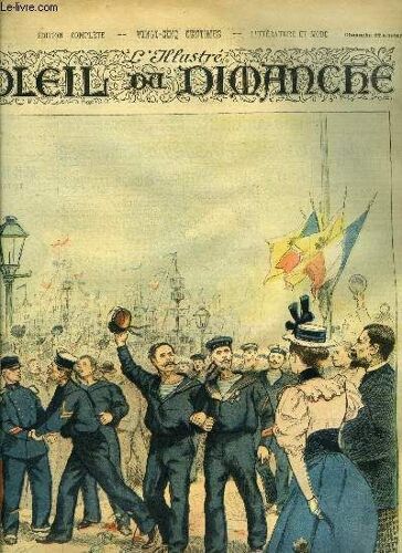 L Illustré, Soleil Du Dimanche N° 43 - Entre Amis - Aquarelle De Charles Morel, La Ou L Amour, La Est Dieu Par Le Comte Léon Tolstoi, Miss Fauvette Par Albert Cim, Les Sangsues De Karistou Par Jean(...)