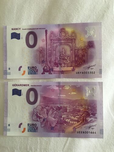 Billets 0 Nancy(Num.003302) Et -Gerardmer(001664)  2016 