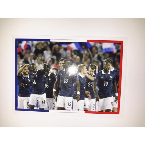 Image Sticker Autocollant Panini Foot Carrefour Fiers D Etre Bleus N° 24
