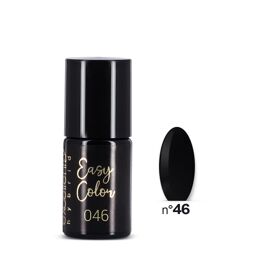 Vernis Semi Permanent Hybride Easy Colour Serie 46 Noir Intense 6 G Multicolore
