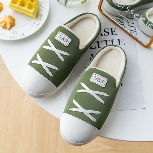 Chaussure Femme Chausson Femme Chaussures Femme Comemore Pantoufles Chaudes En Coton Pour Homme Et Femme, Baskets D'intérieur Pour Chambre Coucher, Chaussures De Maison En Peluche Hiver 202