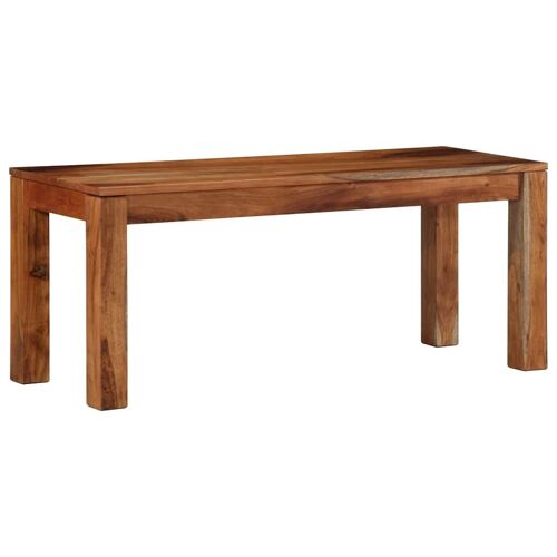 vidaXL Banc 110 cm bois massif d'acacia